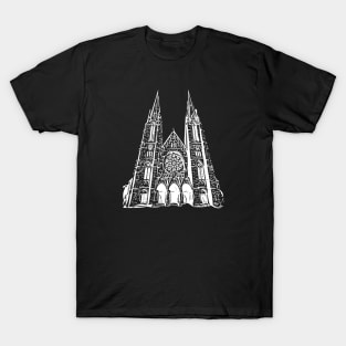 Castle ink ( white ) T-Shirt